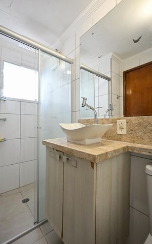 Apartamento à venda com 56m², 2 quartos e 1 vagaBanheiro