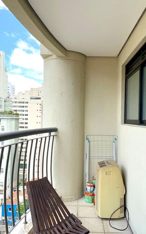 Apartamento à venda com 48m², 1 quarto e 1 vaga Apartamento à venda com 48m², 1 quarto e 1 vagaVaranda