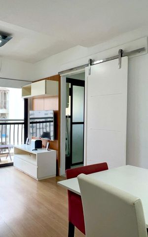 Apartamento à venda com 48m², 1 quarto e 1 vaga Apartamento à venda com 48m², 1 quarto e 1 vagaSala