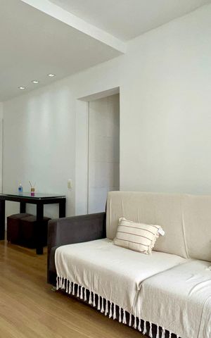 Apartamento à venda com 48m², 1 quarto e 1 vaga Apartamento à venda com 48m², 1 quarto e 1 vagaSala