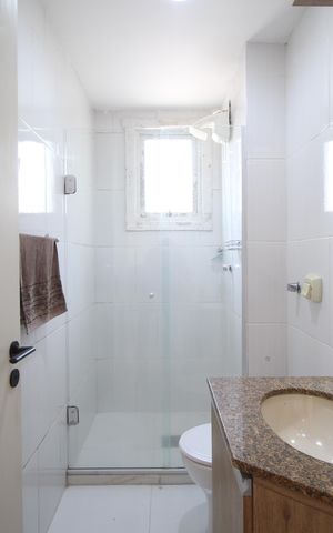 Apartamento para alugar com 66m², 1 quarto e 1 vagaBanheiro