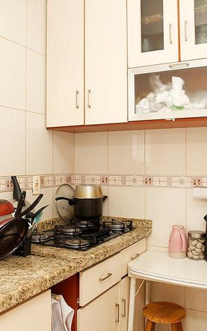 Apartamento à venda com 38m², 1 quarto e sem vagaCozinha + Área de Serviço