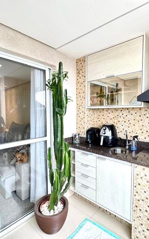 Apartamento à venda com 62m², 2 quartos e 1 vaga Apartamento à venda com 62m², 2 quartos e 1 vagaVaranda da Sala