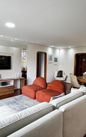 Apartamento à venda com 160m², 3 quartos e 2 vagas Apartamento à venda com 160m², 3 quartos e 2 vagasSala
