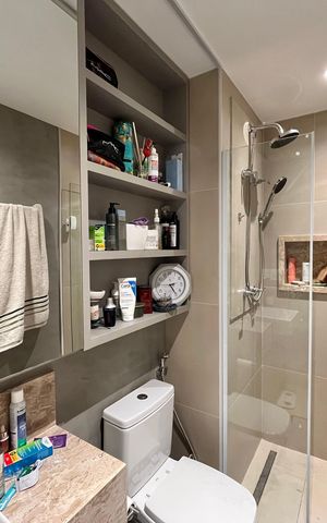 Apartamento para alugar com 70m², 2 quartos e 1 vaga Apartamento para alugar com 70m², 2 quartos e 1 vagaBanheiro da Suíte 2