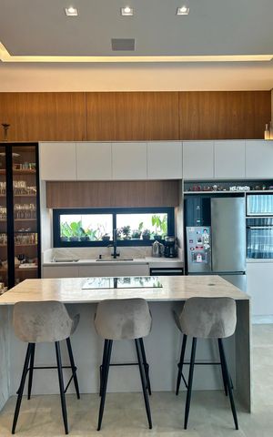 Casa de condomínio à venda com 228m², 3 quartos e 3 vagasCozinha