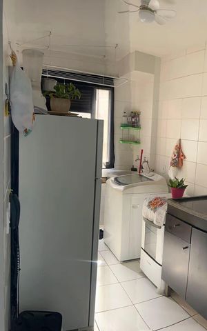 Apartamento à venda com 52m², 2 quartos e 1 vagaCozinha