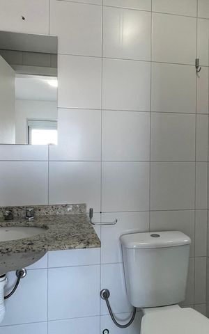 Apartamento para alugar com 80m², 3 quartos e 1 vaga Apartamento para alugar com 80m², 3 quartos e 1 vagaBanheiro da Suíte