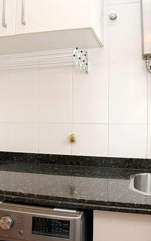 Apartamento para alugar com 80m², 2 quartos e 2 vagasCozinha + Área de Serviço