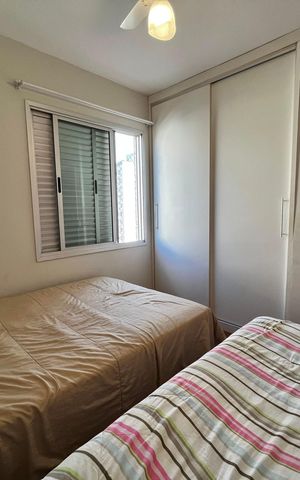 Apartamento para alugar com 77m², 3 quartos e 1 vaga Apartamento para alugar com 77m², 3 quartos e 1 vagaQuarto 2