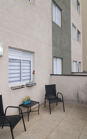 Apartamento para alugar com 45m², 1 quarto e sem vagaSala / Cozinha - Varanda