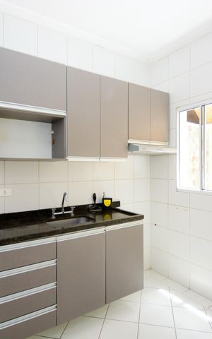 Casa de condomínio para alugar com 80m², 3 quartos e 2 vagasCozinha