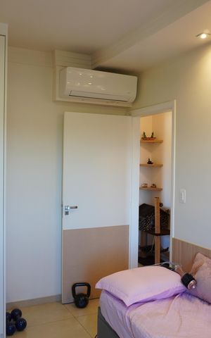 Apartamento à venda com 111m², 3 quartos e 2 vagasQuarto 2