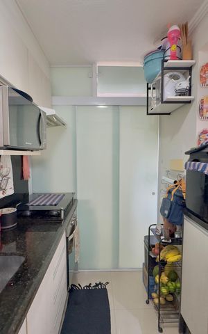 Casa de condomínio à venda com 49m², 2 quartos e 1 vaga Casa de condomínio à venda com 49m², 2 quartos e 1 vagaCozinha