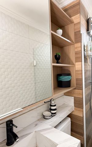 Apartamento para alugar com 39m², 2 quartos e 1 vaga Apartamento para alugar com 39m², 2 quartos e 1 vagaBanheiro