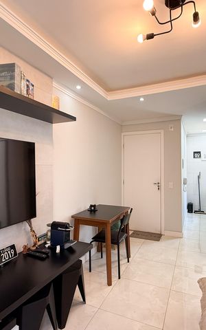 Apartamento para alugar com 39m², 2 quartos e 1 vaga Apartamento para alugar com 39m², 2 quartos e 1 vagaSala