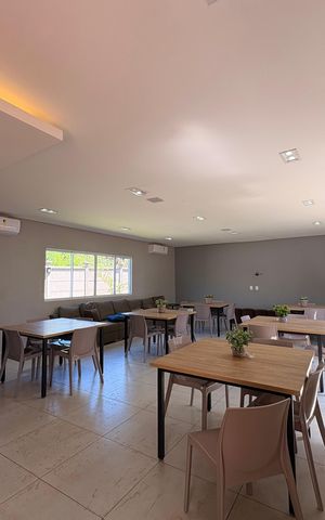 Apartamento para alugar com 43m², 2 quartos e 1 vagaÁrea comum - Salão de festas