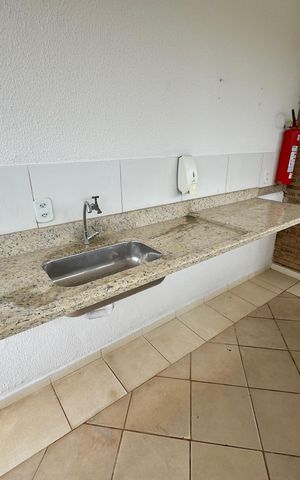 Casa de condomínio para alugar com 42m², 2 quartos e 1 vaga Casa de condomínio para alugar com 42m², 2 quartos e 1 vagaÁrea comum - Churrasqueira