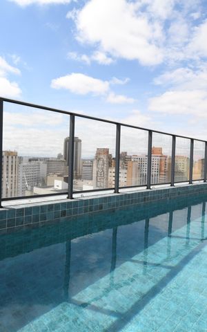 Studio para alugar com 25m², 1 quarto e sem vagaÁrea comum - Piscina