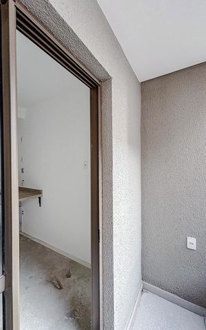 Studio à venda com 23m², 1 quarto e sem vagaVaranda