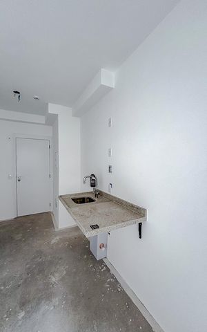 Studio à venda com 23m², 1 quarto e sem vagaCozinha