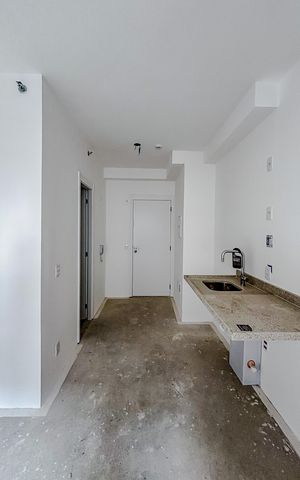 Studio à venda com 23m², 1 quarto e sem vagaCozinha