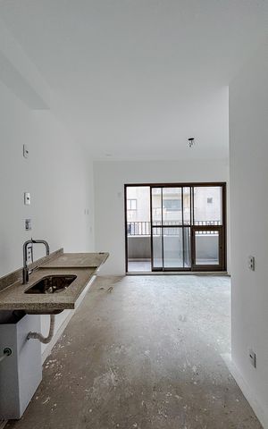 Studio à venda com 23m², 1 quarto e sem vagaCozinha