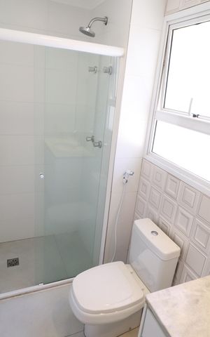 Apartamento para alugar com 109m², 3 quartos e 2 vagasBanheiro do Quarto 3