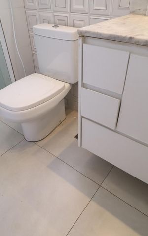 Apartamento para alugar com 109m², 3 quartos e 2 vagasBanheiro do Quarto 3