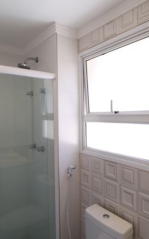 Apartamento para alugar com 109m², 3 quartos e 2 vagasBanheiro do Quarto 3