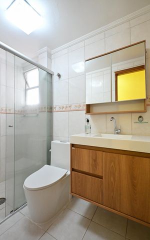 Apartamento para alugar com 68m², 3 quartos e 2 vagasBanheiro