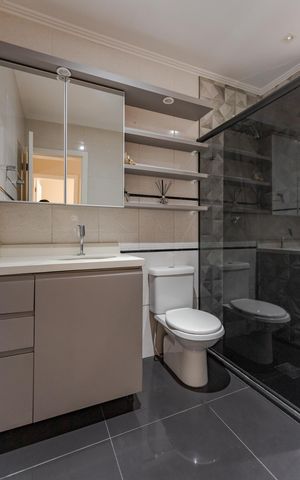 Apartamento para alugar com 111m², 3 quartos e sem vagaBanheiro