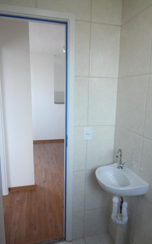 Apartamento para alugar com 45m², 2 quartos e 2 vagasBanheiro