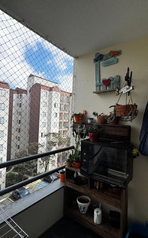 Apartamento à venda com 55m², 2 quartos e 1 vaga Apartamento à venda com 55m², 2 quartos e 1 vagaSacada