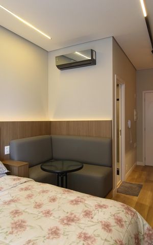 Studio à venda com 30m², 1 quarto e sem vagaSala/Quarto