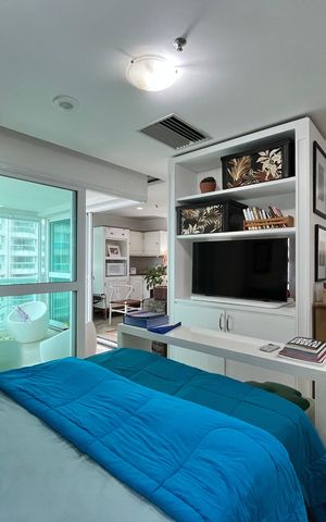 Studio para alugar com 48m², 1 quarto e 1 vaga Studio para alugar com 48m², 1 quarto e 1 vagaQuarto