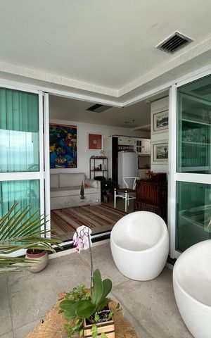 Studio para alugar com 48m², 1 quarto e 1 vaga Studio para alugar com 48m², 1 quarto e 1 vagaVaranda