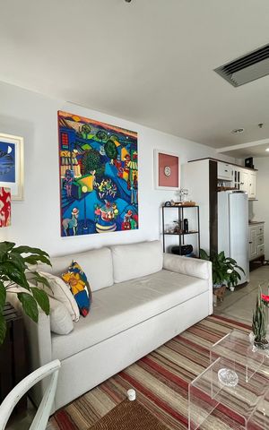 Studio para alugar com 48m², 1 quarto e 1 vaga Studio para alugar com 48m², 1 quarto e 1 vagaSala