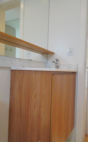 Apartamento para alugar com 77m², 2 quartos e 2 vagasBanheiro da Suíte