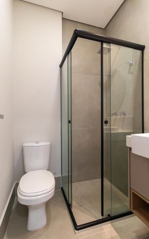 Casa de condomínio para alugar com 130m², 3 quartos e 2 vagas Casa de condomínio para alugar com 130m², 3 quartos e 2 vagasBanheiro