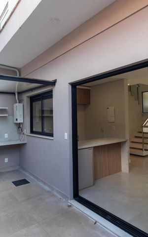 Casa de condomínio para alugar com 130m², 3 quartos e 2 vagas Casa de condomínio para alugar com 130m², 3 quartos e 2 vagasQuintal