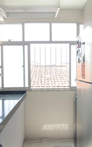 Apartamento à venda com 48m², 2 quartos e 1 vagaCozinha e Área de Serviço