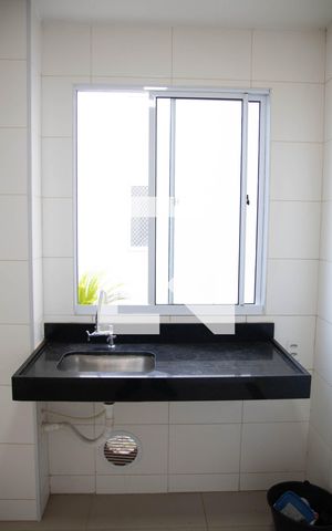 Apartamento para alugar com 39m², 2 quartos e 1 vagaCozinha e Área de Serviço