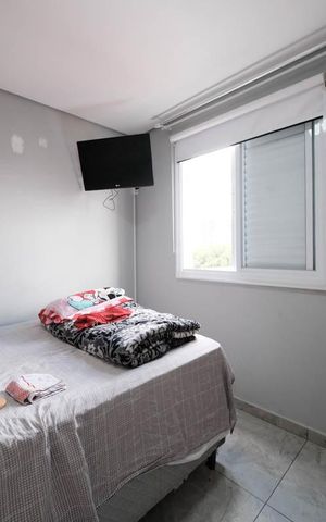 Apartamento à venda com 48m², 2 quartos e 1 vagaQuarto 2