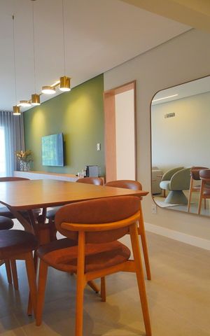 Apartamento à venda com 98m², 3 quartos e 2 vagasSala de Jantar