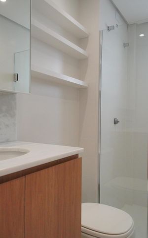 Apartamento à venda com 98m², 3 quartos e 2 vagasBanheiro da Suíte