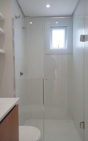 Apartamento à venda com 98m², 3 quartos e 2 vagasBanheiro da Suíte