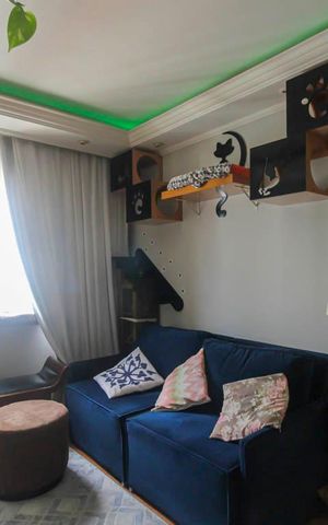 Apartamento à venda com 49m², 2 quartos e 1 vaga Apartamento à venda com 49m², 2 quartos e 1 vagaSala
