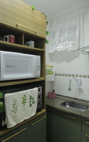 Studio para alugar com 41m², 1 quarto e 1 vagaCozinha e Área de Serviço
