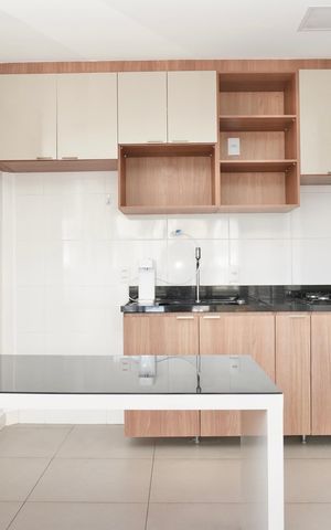 Studio para alugar com 41m², 1 quarto e 1 vaga Studio para alugar com 41m², 1 quarto e 1 vagaCozinha